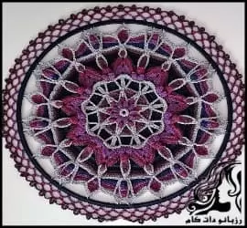 آموزش آهار دادن و سوزنکشی ماندالا به روش ژورنالی - Mandala20feeding20and20needling20tutorial 01