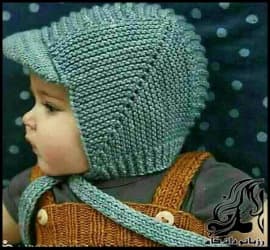 بافتنی و آموزش بافت کلاه نقاب دار پسرانه - Masked20hat20for20boys20knitted20tutorial 01