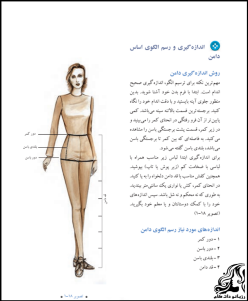 آموزش و راهنمای اندازه گیری اندام در خیاطی به روش مولر