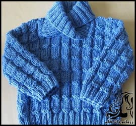 بافتنی و آموزش بافت لباس مردانه شیک و زیبا - Mens20clothing20texture 01