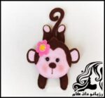 آموزش دوخت عروسک میمون نمدی - Monkey20doll20Felt 23