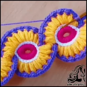 آموزش چند رنگ بافی به روش هندی به همراه فیلم - Multi20color20weaving20in20Indian20style20tutorial 01