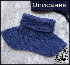 بافتنی و آموزش بافت گردنی دخترانه و پسرانه - Neck20scarf20girls20boys20knitted20tutorial 02