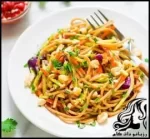 طرز تهیه سالاد نودل خوشمزه و چشم نواز - Noodle20salad20recipe 01