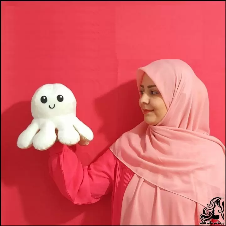 آموزش دوخت عروسک اختاپوس دوست داشتنی به همراه الگو و فیلم