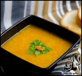 طرز تهیه سوپ پرتقال - Orange20soup 01