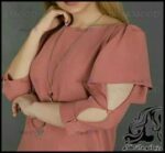 خیاطی و آموزش رسم الگو خیاطی شومیز آستین قیفی - Paper20sewing20funnel20sleeves20tutorial 14