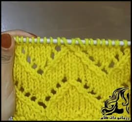 بافتنی و آموزش بافت پترن هفت هشتی ژته دار - Pattern20of20seven20jet20vestibules 01