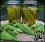 طرز تهیه ترشی بامیه یک ترشی خوشمزه - Pickled20okra 03