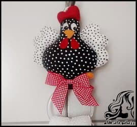 آموزش تصویری ساخت جا حوله ای به شکل مرغ - Place20chicken20towels 12