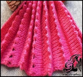 بافتنی و آموزش بافت پلیسه ای - Pleated20texture 01