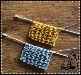 بافتنی و آموزش بافت کشبافت پفکی - Puffy20tissue20elastic20tutorial 01