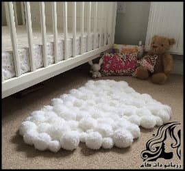 کاردستی و آموزش بافت پوم پوم برای دیوار کوب یا پادری - Pum20pum20texture20for20percussion20or20padri20wall 14