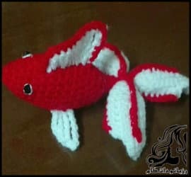آموزش بافت ماهی قرمز زیبا و جذاب برای سفره هفت سین - Redfish20texture20for20Seven20Sins 01