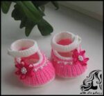 آموزش بافت پاپوش نوزاد بدون درز - Seamless20baby20boot 18