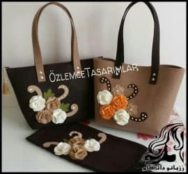 آموزش دوخت و تزئین ست کیف و شال زنانه - Sewing20Bag2020Decoration20Shawls 22