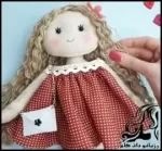 عروسک سازی و آموزش دوخت عروسک دختر نمدی - Sewing20a20felt20girl20doll20tutorial 02