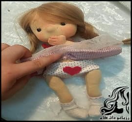 عروسک سازی و آموزش دوخت شورت عروسک - Sewing20doll20shorts20tutorial 09