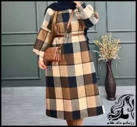 خیاطی و آموزش دوخت پیراهن پاییزی زنانه - Sewing20womens20autumn20shirt20tutorial 03