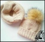 بافتنی و آموزش بافت شال و کلاه مدل مرواریدی - Shawl20hat20knitting20tutorial 01