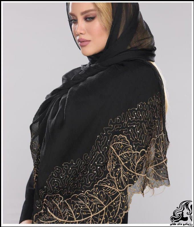 گالری مدل جدید شال و روسری مجلسی شیک