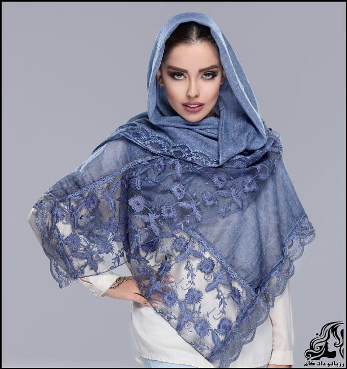عکس مدل جدید شال و روسری مجلسی زنانه