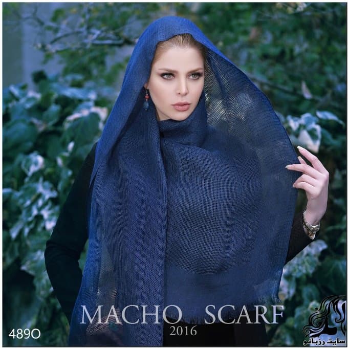 مدل جدید شال و روسری شیک زنانه با رنگ بندی خاص