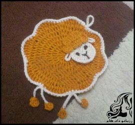 آموزش بافت ﺩﺳﺘﮕﯿﺮﻩ ﺁﺷﭙﺰﺧﺎﻧﻪ ﻃﺮﺡ ﮔﻮﺳﻔﻨﺪ - Sheep kitchen knob 01 compressor