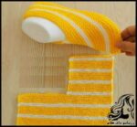 بافتنی و آموزش بافت پاپوش زنانه ساده و قشنگ - Simple20and20beautiful20knitted20slippers 08