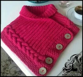 بافتنی و آموزش بافت شنل فانتزی ساده وشیک دخترانه - Simple20and20stylish20girly20fantasy20cape 01
