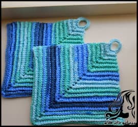 بافتنی و آموزش بافت دستگیره آشپزخانه ساده و شیک - Simple20and20stylish20handle20texture 07