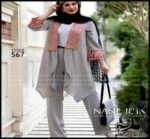 خیاطی و آموزش رسم الگو خیاطی مانتو کرپ جلو باز - Simple20crepe20manto20pattern 12