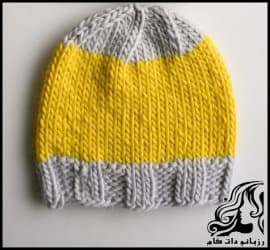 بافتنی و آموزش بافت کلاه ساده - Simple20hat20texture20tutorial 01