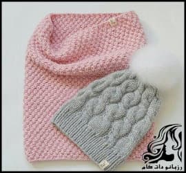 بافتنی و آموزش بافت کلاه پیچ ساده شش تایی - Simple20screw20cap20knitted 01
