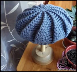 آموزش بافت کلاه قلاب بافی مدل مارپیچی - Spiral20crochet20hat 13