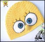 بافتنی و آموزش بافت کلاه عروسکی باب اسفنجی - SpongeBob20hat20texture 01