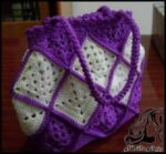مراحل بافت کیف قلاب بافی با موتیف - Stages20of20weaving20a20crochet20bag 08