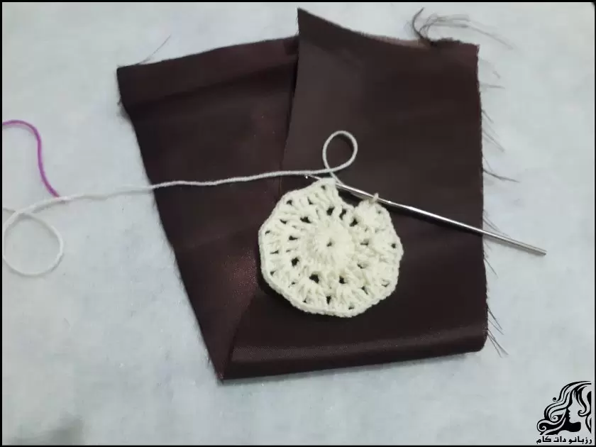 آموزش تصویری بافت فنجان فانتزی با قلاب برای مبتدی ها