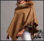 خیاطی و آموزش دوخت پانچو بدون الگو - Stitching20poncho20without20pattern 09