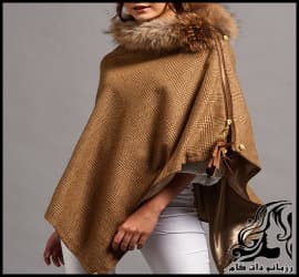 خیاطی و آموزش دوخت پانچو بدون الگو - Stitching20poncho20without20pattern 09