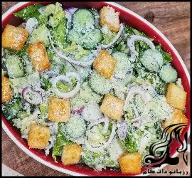طرز تهیه سالاد رژیمی شیک و جذاب برای یک شام سبک و سالم - Stylish20and20attractive20diet20salad20recipe 02