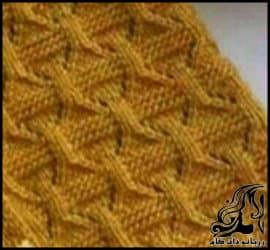 بافتنی و آموزش بافت مدل بافت شیک و زیبا - Stylish20and20beautiful20texture20model 01