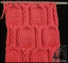 بافتنی و آموزش بافت مدل بافت دومیل شیک و زیبا - Stylish20and20beautiful20two dimensional20texture20mode 01l