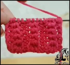 بافتنی و آموزش بافت مدل کشباف شیک مناسب برای ژاکت و شال و کلاه - Stylish20knitted20model20suitable20for20sweaters20scarves20and20hats 01