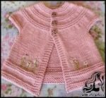 بافتنی و آموزش بافت ژاکت شیک دخترانه - Stylish20sweater20for20baby20girl 01