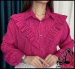 خیاطی و آموزش دوخت و رسم الگو خیاطی شومیز شیک زنانه - Stylish20womens20paper20sewing20pattern20tutorial 14