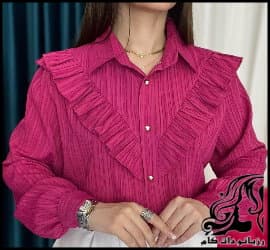 خیاطی و آموزش دوخت و رسم الگو خیاطی شومیز شیک زنانه - Stylish20womens20paper20sewing20pattern20tutorial 14