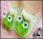 بافتنی و آموزش بافت پاپوش قورباغه نوزادی - Texture20guide20for20baby20frog20slippers 01