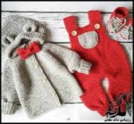 آموزش بافتنی و بافت شلوار پیشبندی کودک - Texture20of20apron20pants 01