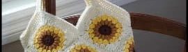 Texture20of20women20bag20with20sunflower20motif-13